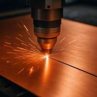Лазерная резка меди