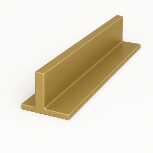 Латунный профиль Т-образный 14 мм Л63 в наличии в Воронеже