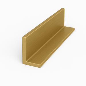 Латунный профиль Г-образный 30 мм Л63 в наличии в Воронеже