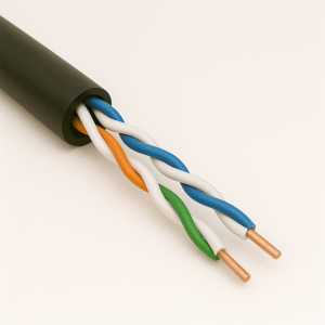 Витая пара F/UTP 5е 4 пары 24 AWG экранированная для внешней прокладки в наличии в Воронеже