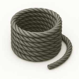 Канат тройной свивки ЛК-Р 13,5 мм ГОСТ 3089-80 в наличии в Воронеже