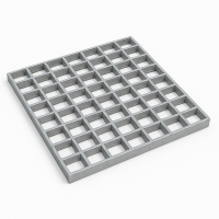 Решетчатый настил P 33х11/30х2 800х1000 мм