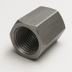 Гайка соединительная без покрытия 13Х11Н2В2МФ М10 мм DIN 6334 в наличии в Воронеже