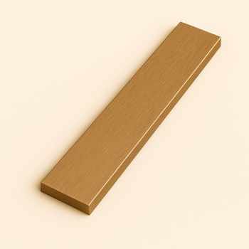 Шина бронзовая 250х0,9 мм БрХ1М в наличии в Воронеже