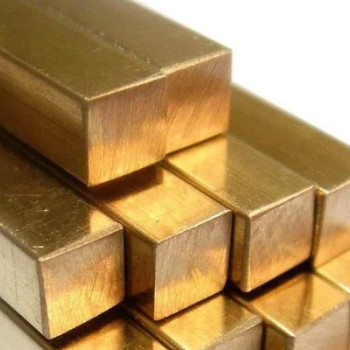 Латунный квадрат прессованный 100х100 мм ЛС59-2 ГОСТ 2060-2006 в наличии в Воронеже