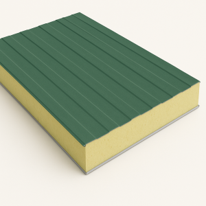 Стеновая сэндвич-панель с минеральной ватой 60 мм RAL 8017 в наличии в Воронеже