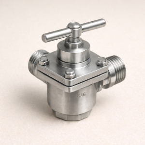 Кран пробковый 3-х ходовой ВР/ВР/ВР AISI 304 DN 1 1/2" в наличии в Воронеже