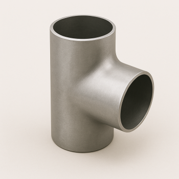 Тройник нержавеющий переходной 108х6 мм 15Х1М1Ф ГОСТ 17376-2001 в наличии в Воронеже