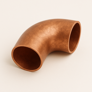 Отвод двухраструбный медный 45° 133 мм М1р ГОСТ 32590-2013 в наличии в Воронеже